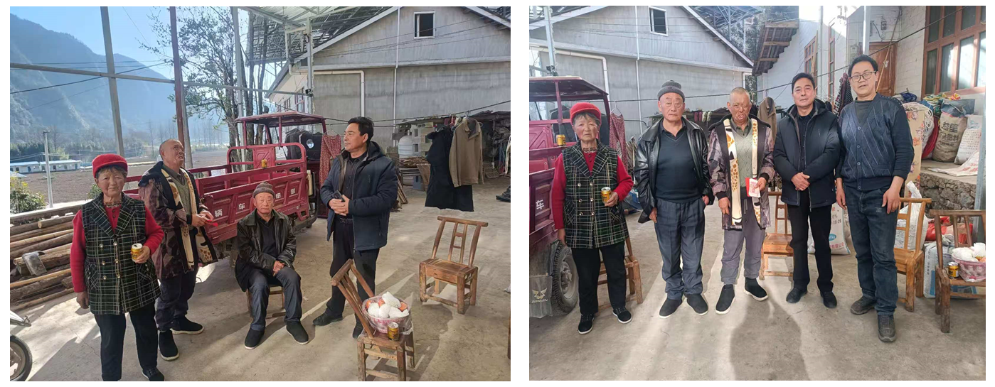 鹤五向氏宗亲理事会春节前夕走访慰问受灾宗亲